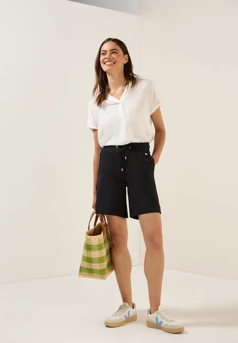 Jersey-Shorts Black