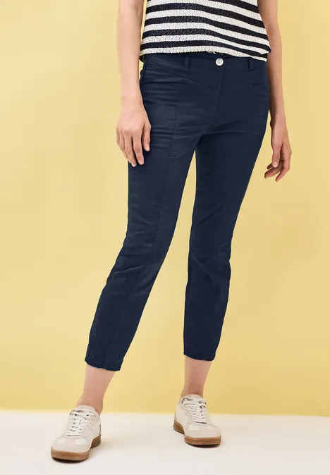 7/8 Straight Leg Hose urban navy blue