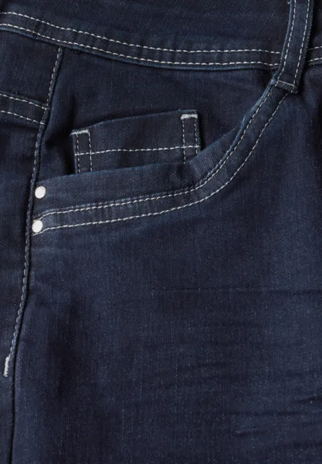 Rinsed Straight Leg Jeans rinsed wash