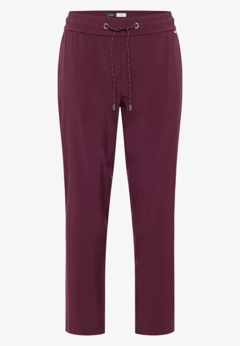 Hose im Casual Fit mulberry red