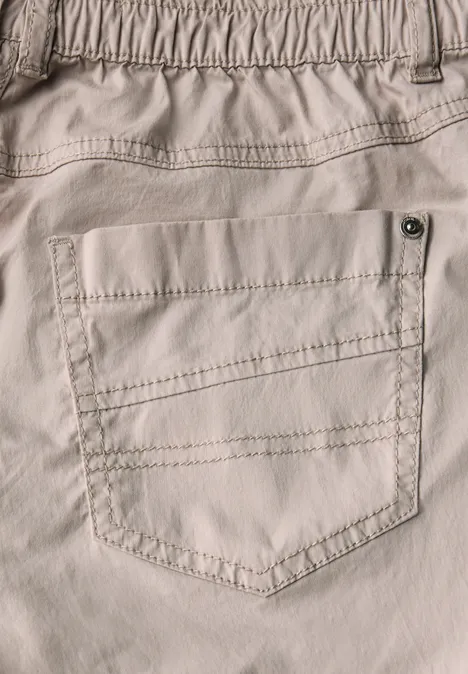 3/4 Hose im Casual Fit boulder beige
