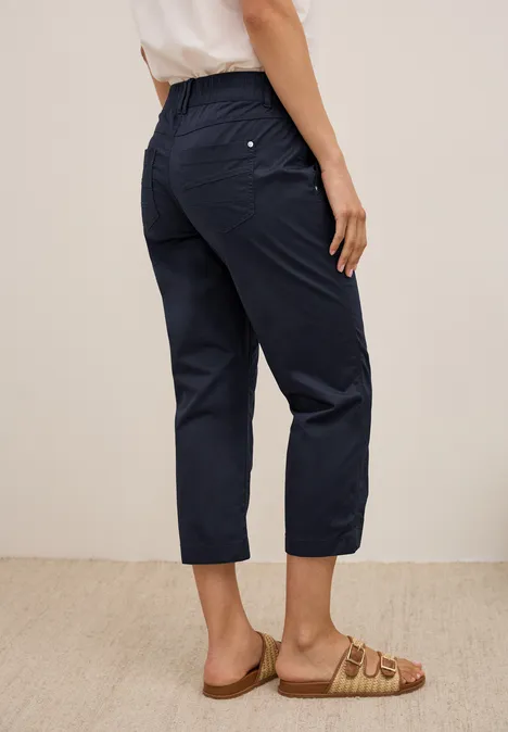 3/4 Hose im Casual Fit urban dark blue