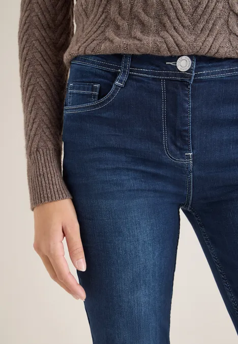 Slim Fit Jeans Dark blue wash