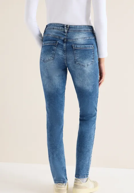 Jeansy Casual Fit mid blue wash