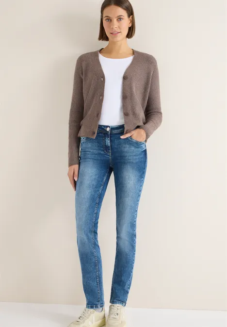 Jeansy Casual Fit mid blue wash