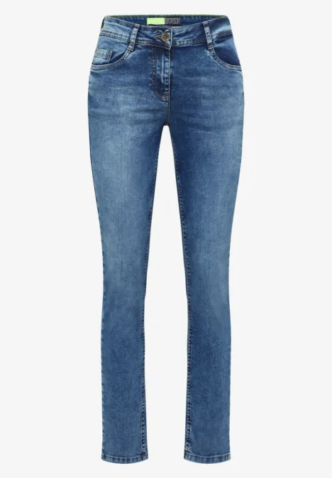 Jeansy Casual Fit mid blue wash