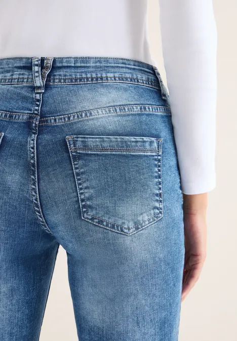 Jeansy Casual Fit mid blue wash