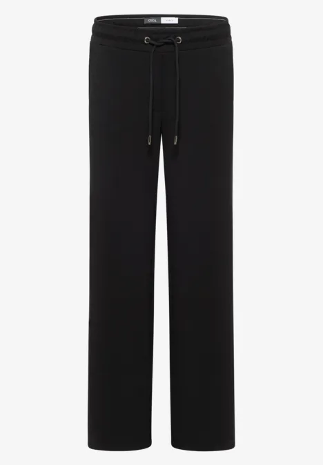 Wide Leg Hose Black
