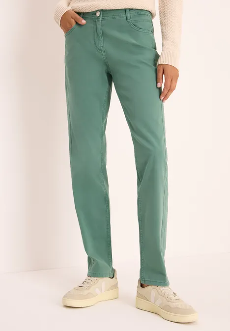 Casual Fit Jeans jewel green