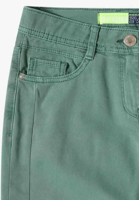 Casual Fit Jeans jewel green