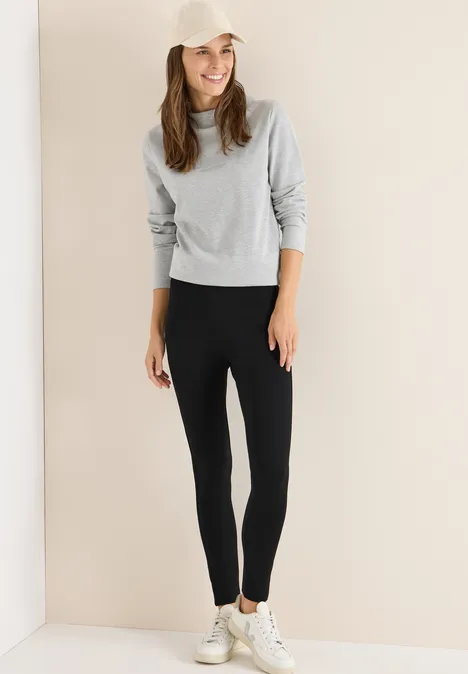 Leggings mit Glitzer-Tape Black Leggings mit Glitzer-Tape Black