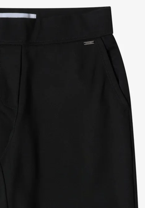 Straight Leg Hose Black