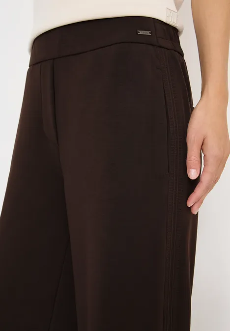 Softe Hose mit Gallostreifen tartufo brown