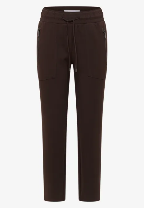 Casual broek tartufo brown Casual broek tartufo brown