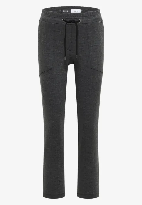 Casual broek Black