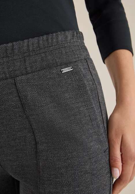 Casual broek Black