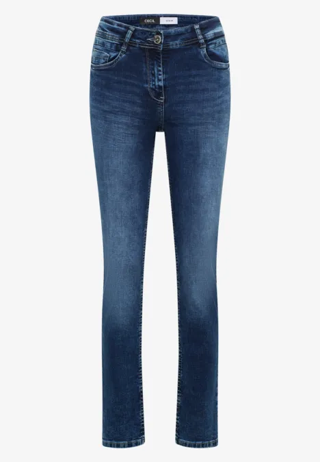 Jeans Straight Legs mid blue wash Jeans Straight Legs mid blue wash