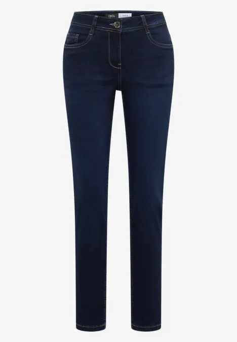 Slim Leg Jeans Dark blue wash Slim Leg Jeans Dark blue wash