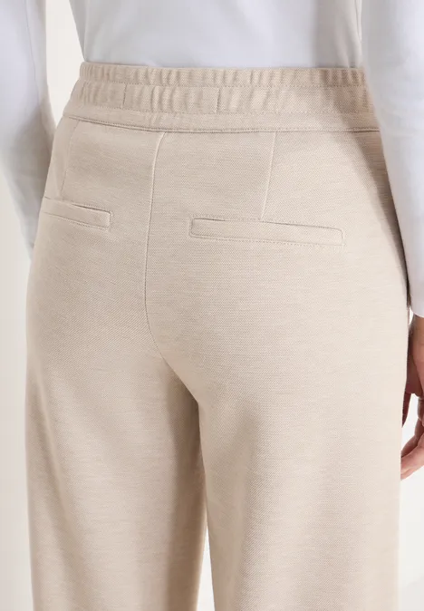 Wide Legs Pantalon desert beige melange Wide Legs Pantalon desert beige melange