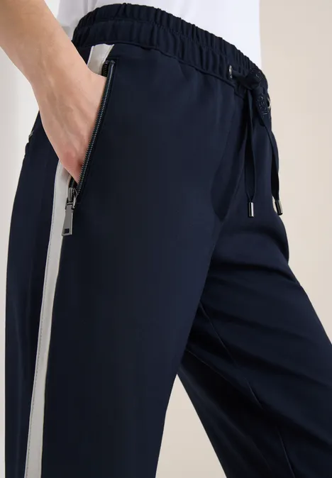 Pantalon avec Color Block Tape universal blue
