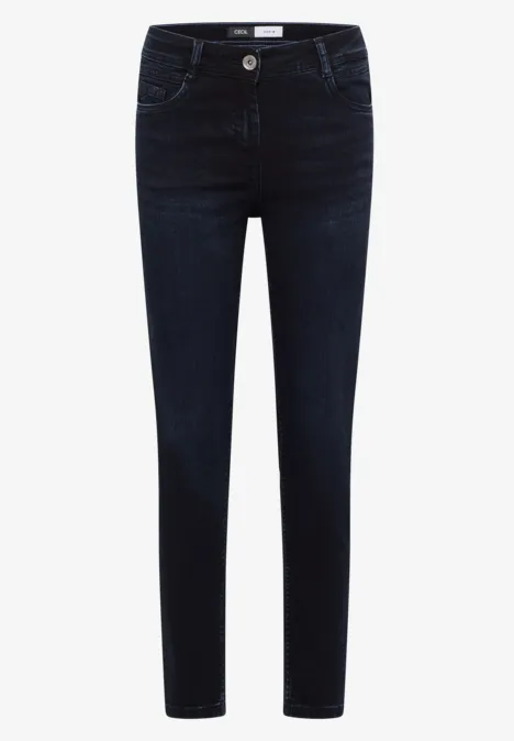 Casual Fit Jeans dark blue black washed Casual Fit Jeans dark blue black washed