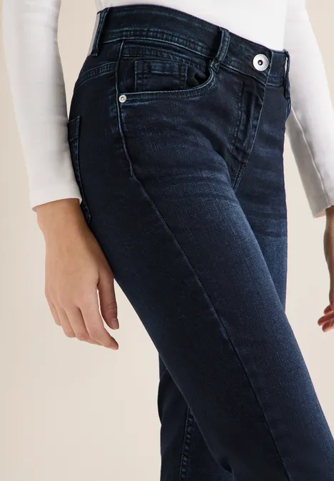 Casual Fit Jeans dark blue black washed Casual Fit Jeans dark blue black washed