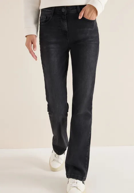 Bootcut Jeans black washed
