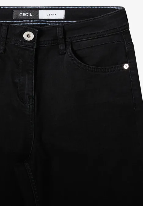 Wide Leg Jeans Black