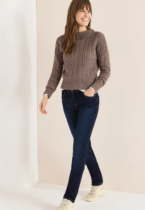 Slim Leg Jeans Dark blue wash