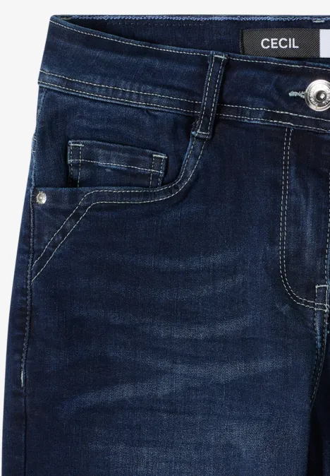 Straight Leg Jeans Dark blue wash Straight Leg Jeans Dark blue wash