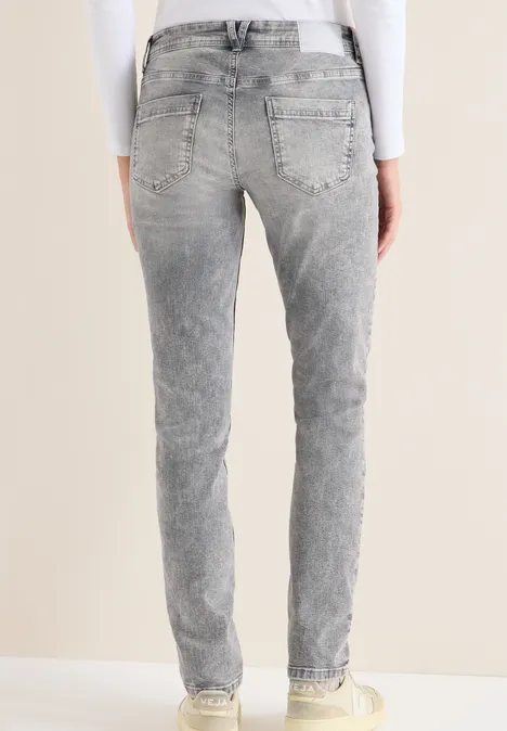 Straight Leg Jeans light grey wash Straight Leg Jeans light grey wash