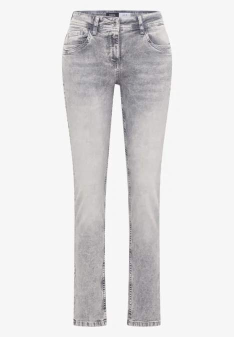 Straight Leg Jeans light grey wash Straight Leg Jeans light grey wash