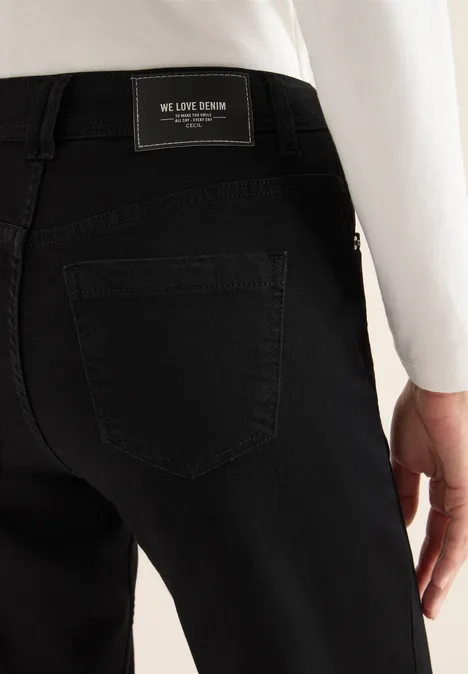 Wide Legs Jeans Black