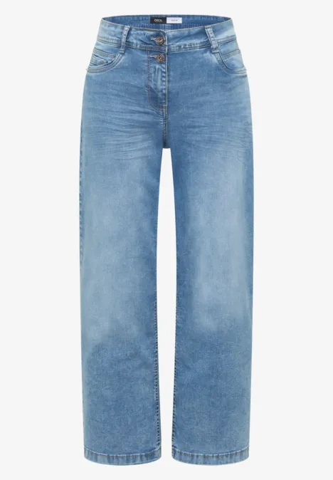 Wide Legs Jeans light blue washed