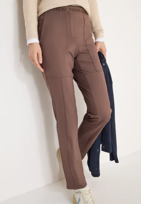 Pantalon à la coupe causale urban taupe