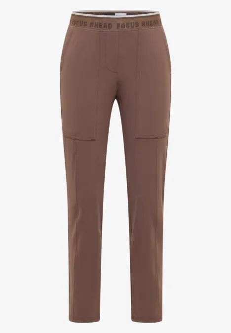 Pantalon à la coupe causale urban taupe