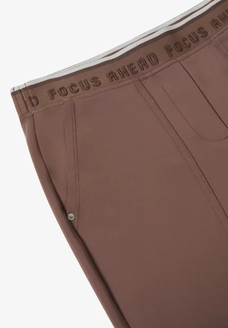 Pantalon à la coupe causale urban taupe