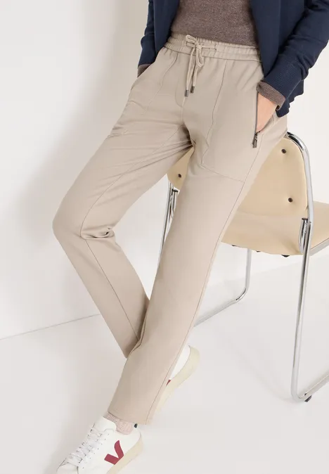 Casual Fit Hose urban taupe melange