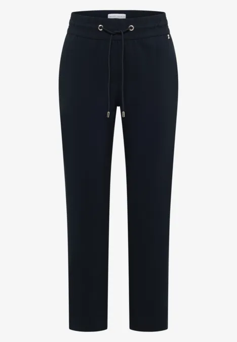 Mid Waist Slim Leg Hose im Casual Fit universal blue Mid Waist Slim Leg Hose im Casual Fit universal blue