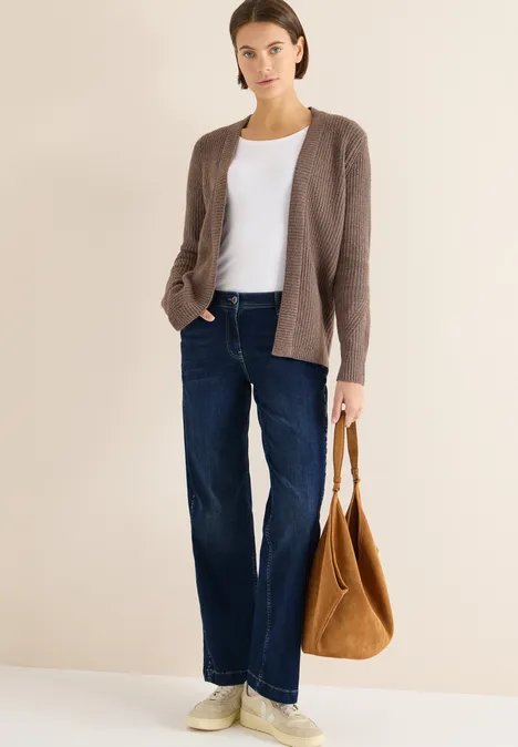 Jeans met gallonstrepen Dark blue wash