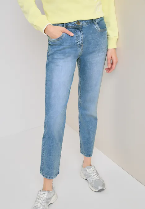 Jeans Straight Legs light blue washed