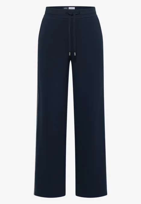 Pantalon piqué avec tape universal blue Pantalon piqué avec tape universal blue