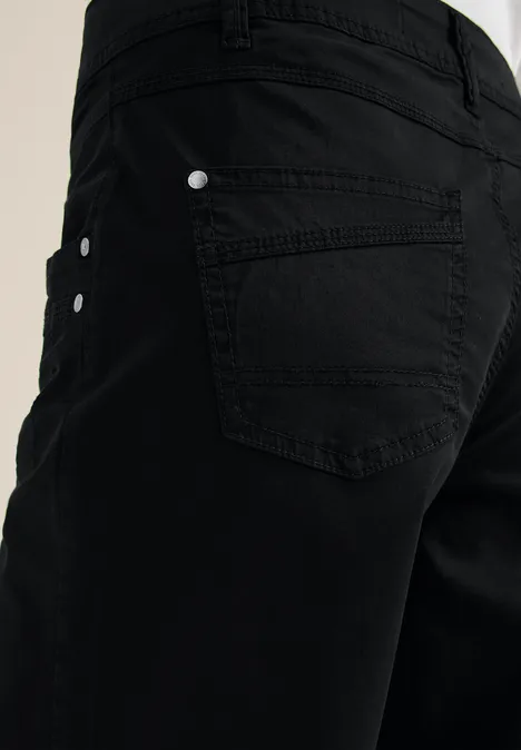 Wide Legs Pantalon Black