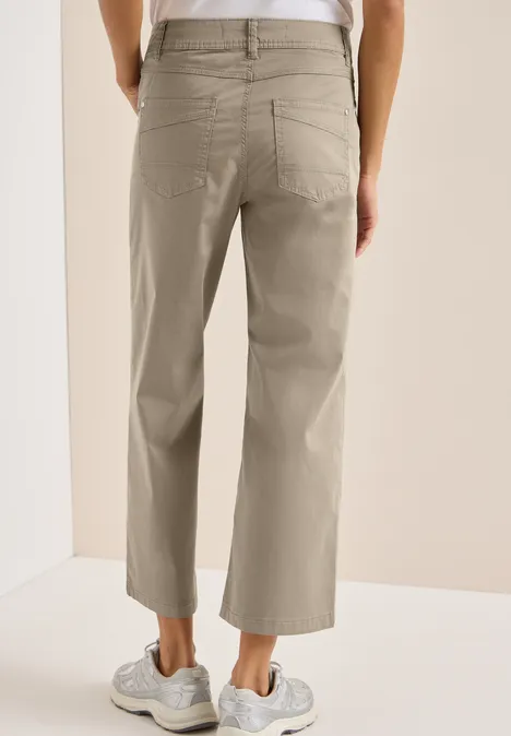Wide Legs Pantalon smoky taupe