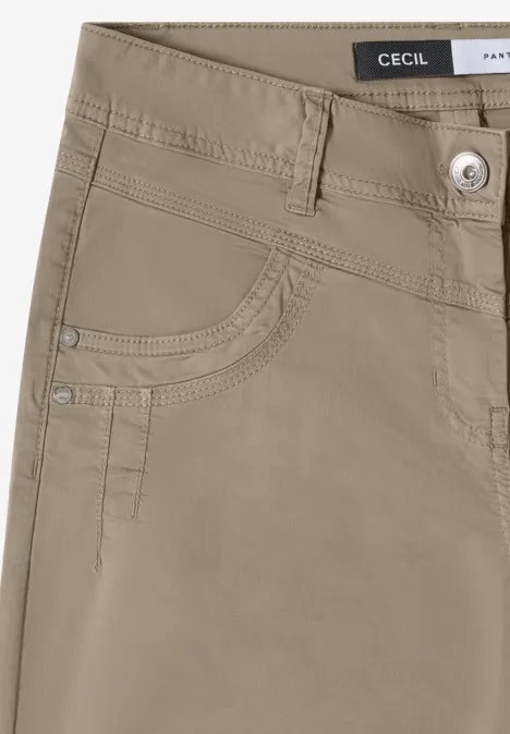 Wide Legs Pantalon smoky taupe