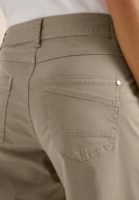 Wide Legs Pantalon smoky taupe