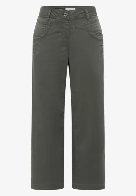 Wide Legs Pantalon clear khaki