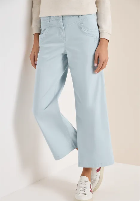 Wide Legs Pantalon diamond blue