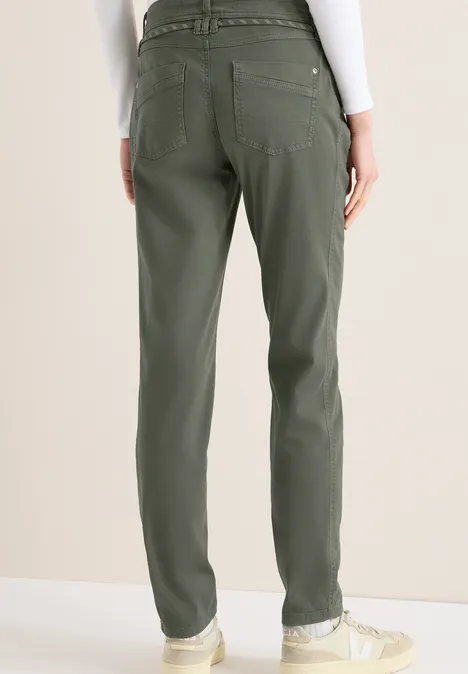 Slim Legs pantalon sea weed khaki