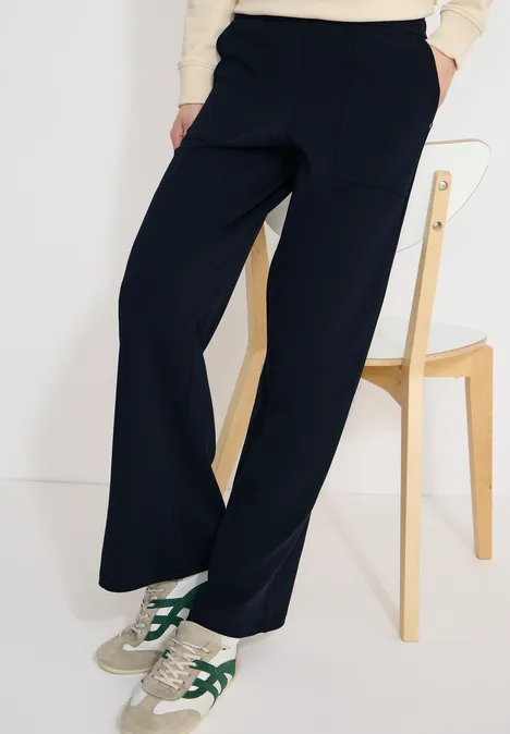 Broeken met wijde pijpen universal blue